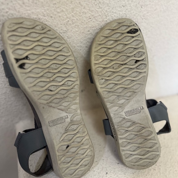 Merrell Womens Size 8 US Gray District 3 Strap Web Monument Sandals Shoes - Picture 7 of 10